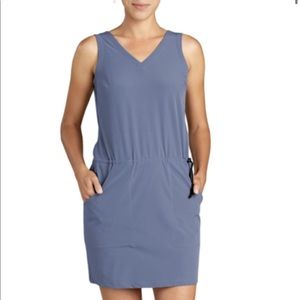 Toad & Co | W’s Liv Dress size Medium Eco Cohilo Fabric UPF 40+ Blue